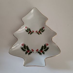 Kashima Japan Christmad tree trinket tray